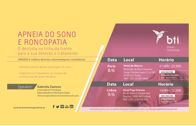 Curso “Apneia do Sono e Roncopatia”