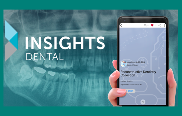 INSIGHTS Dental App - a plataforma de conhecimento dentário personalizada disponível para download