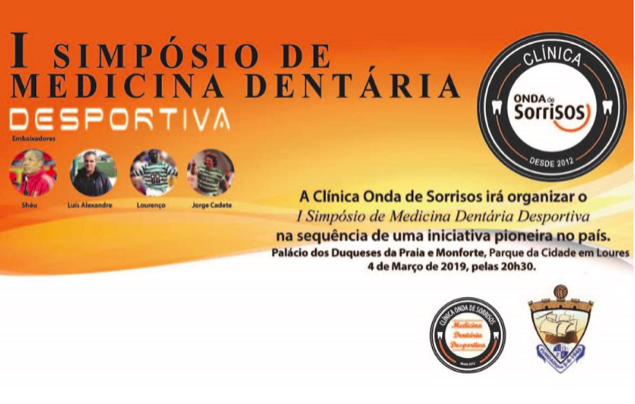 Clínica Onda de Sorrisos e U.D. Ponte de Frielas — I Simpósio de Medicina Dentária Desportiva