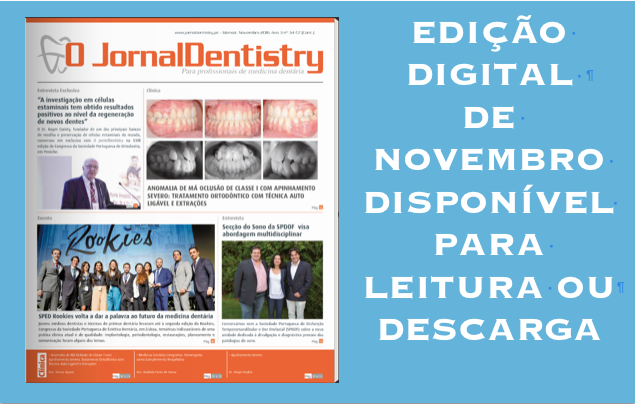 Edicão Digital de novembro do "O JornalDentistry"