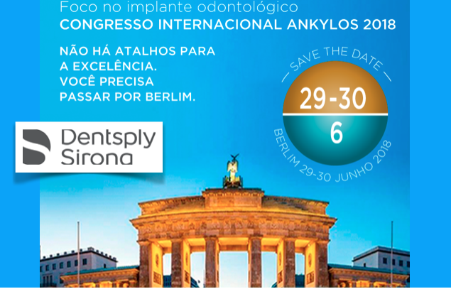 Dentsply Sirona é antriã de  congresso de implantologia