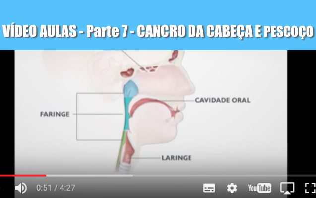 Cancro de cabeça e pescoço - (Videos Aulas) - Parte 7