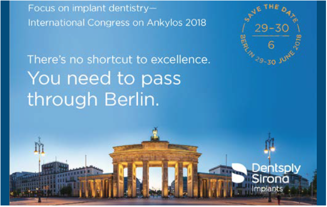 Dentsply Sirona é anfitriã do Focus On Implant  Dentistry – Congresso Internacional de Ankylos