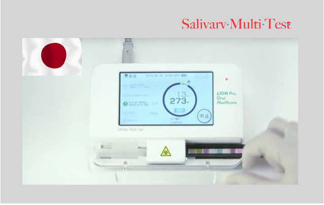 Empresa japonesa introduz um novo teste de saliva que analisa vários parâmetros orais em 5 minutos