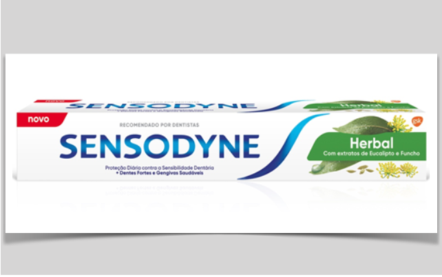 Sensodyne apresenta nova pasta dentífrica com extratos herbais