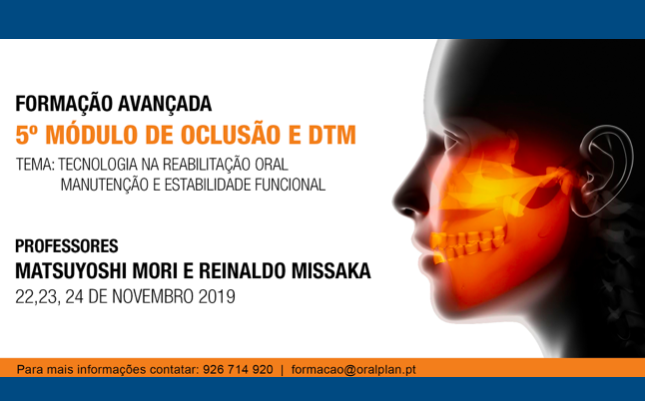 Oralplan Dental Training Center promove o 5º módulo de formação em Oclusão e DTM em Novembro