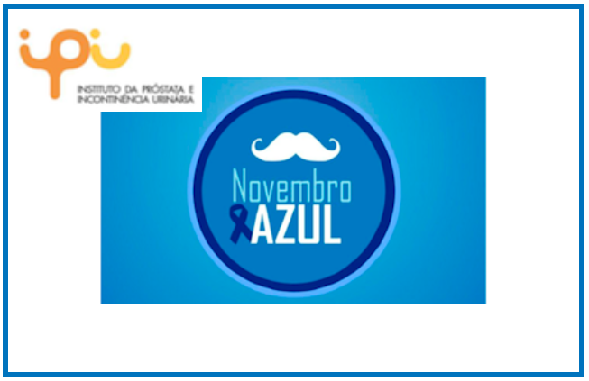 De azul e de bigode contra o cancro da próstata