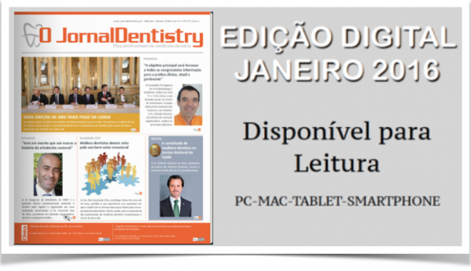 Edição Digital do "O JornalDentistry" de janeiro 2016