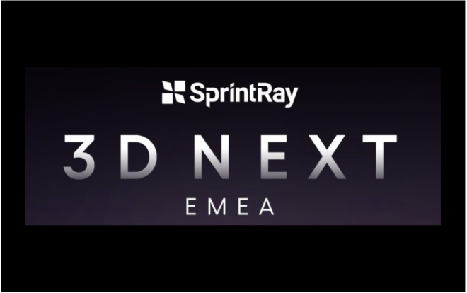 SprintRay apresenta inovações dentárias de vanguarda na 3DNext EMEA 2024