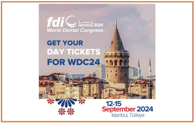 As inscrições para o FDI World Dental Congress 2024 já estão disponíveis