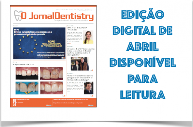 Edição Digital de abril do "O JornalDentistry" já está disponível para leitura