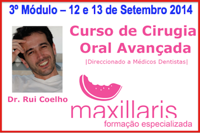 CURSO DE CIRURGIA ORAL AVANÇADA 3º MÓDULO 