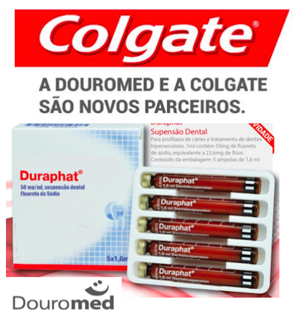 NOVIDADE DA COLGATE - DURAPHAT SUSPENSÃO DENTAL