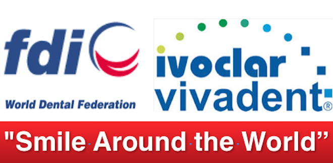 PARCERIA FDI E A IVOCLAR/VIVADENT NO PROJETO “SMILE AROUND THE WORLD”