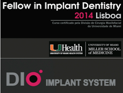 FELLOW IN IMPLANT DENTISTRY 2014 LISBOA