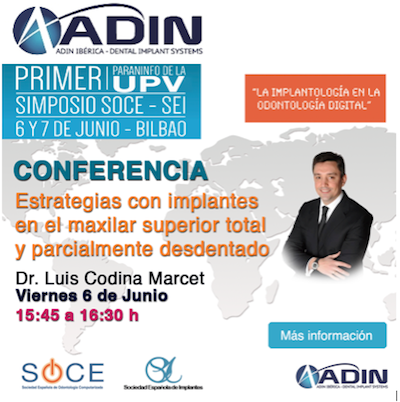 CONFERENCIA: ESTRATÉGIAS COM IMPLANTES NO MAXILAR SUPERIOR TOTAL OU PARCIALMENTE DESDENTADO