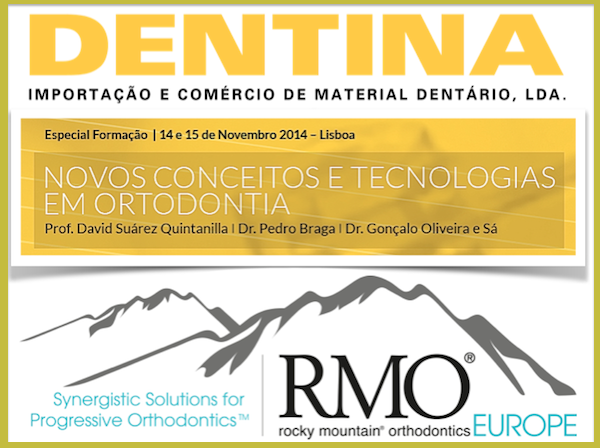 CURSO “NOVOS CONCEITOS E TECNOLOGIAS EM ORTODONTIA” – DENTINA/ROCKY MOUNTAIN