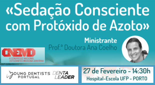 A DENTALEADER COLABORA NA ORGANIZAÇÃO DO CURSO  SEDAÇÃO COM PROTÓXIDO DE AZOTO