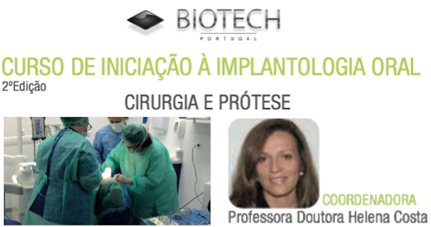 CURSO DE INICIAÇÃO À IMPLANTOLOGIA ORAL (2ª EDIÇÃO)