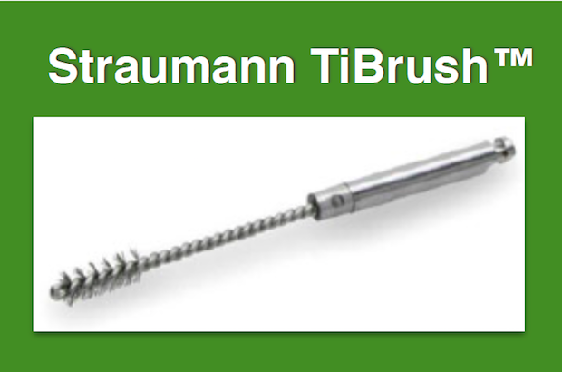 SOLUÇÃO PARA MANUTENÇÃO DE IMPLANTES STRAUMANN TIBRUSH™