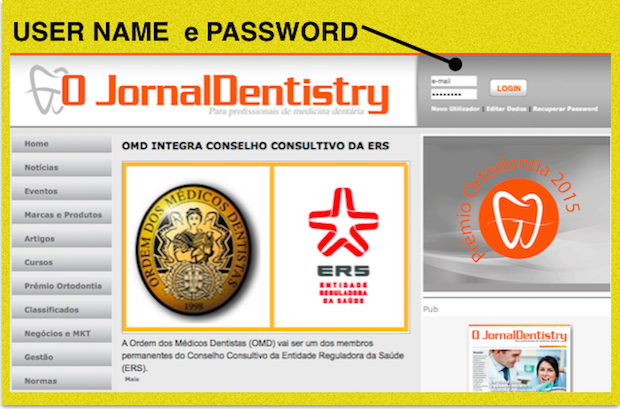 INSCREVA-SE NO SITE O JORNALDENTISTRY E RECEBA MENSALMENTE A EDIÇÃO DIGITAL