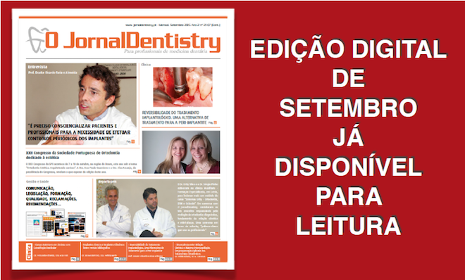 O JORNALDENTISTRY SETEMBRO EDIÇÃO DIGITAL